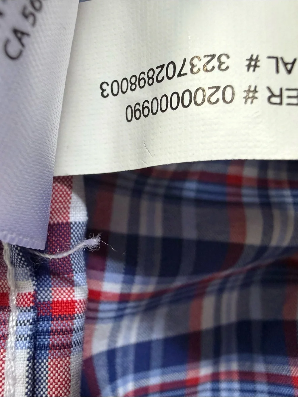 Boy’s Polo Ralph Lauren Button-Down Plaid Shirt in Blue and Red